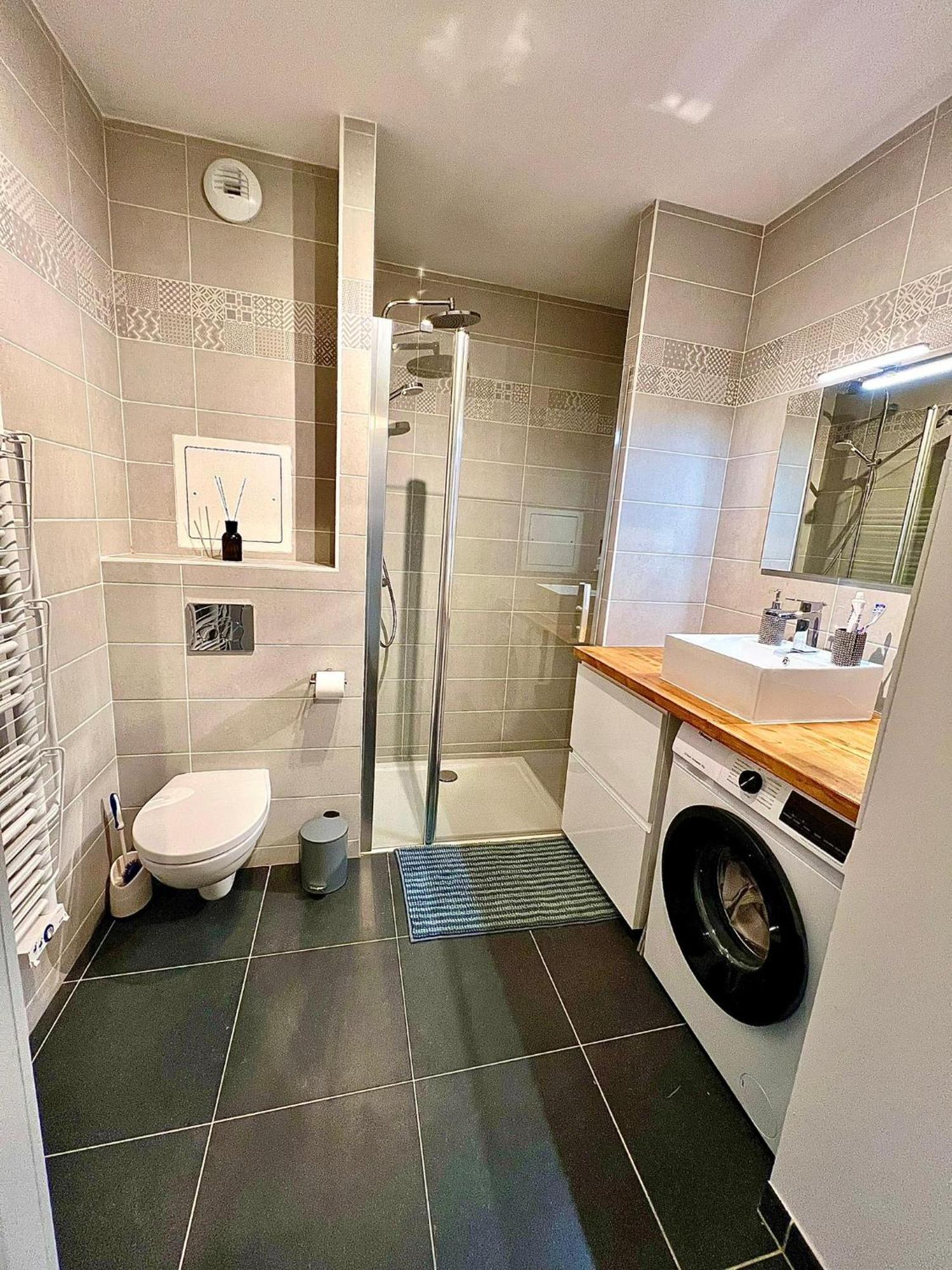 New & Serene 1-Bedroom Apart Near #Ladefenseparis #Parking&Fibre سوراسْنْ المظهر الخارجي الصورة
